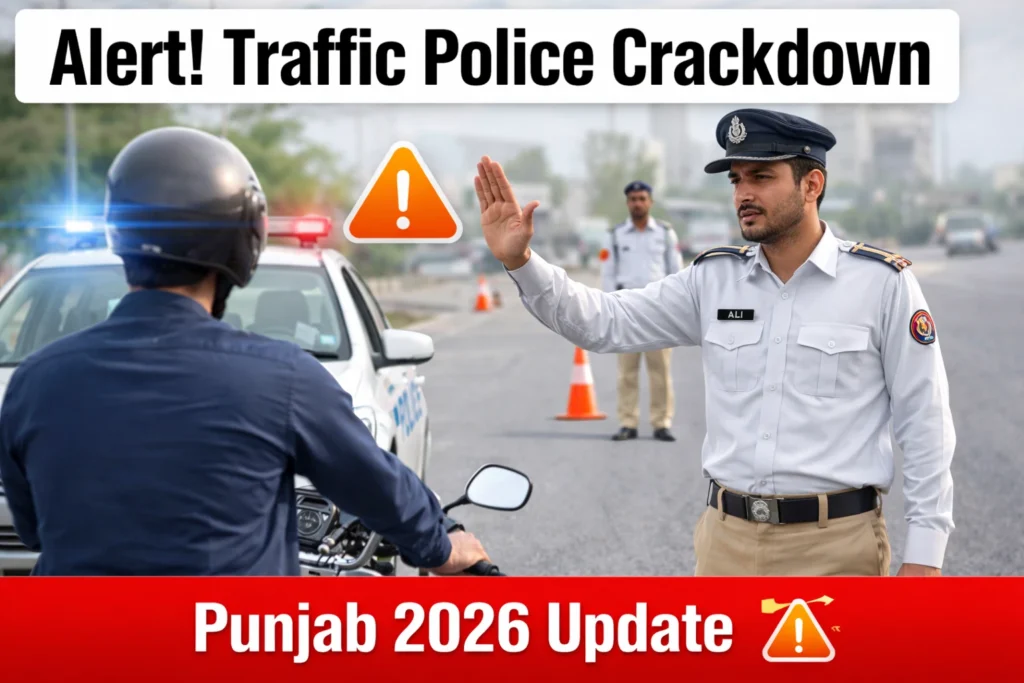 Alert! Punjab Traffic Police Crackdown 2026: Unpaid E-Challans to be Recovered on Spot with One App System