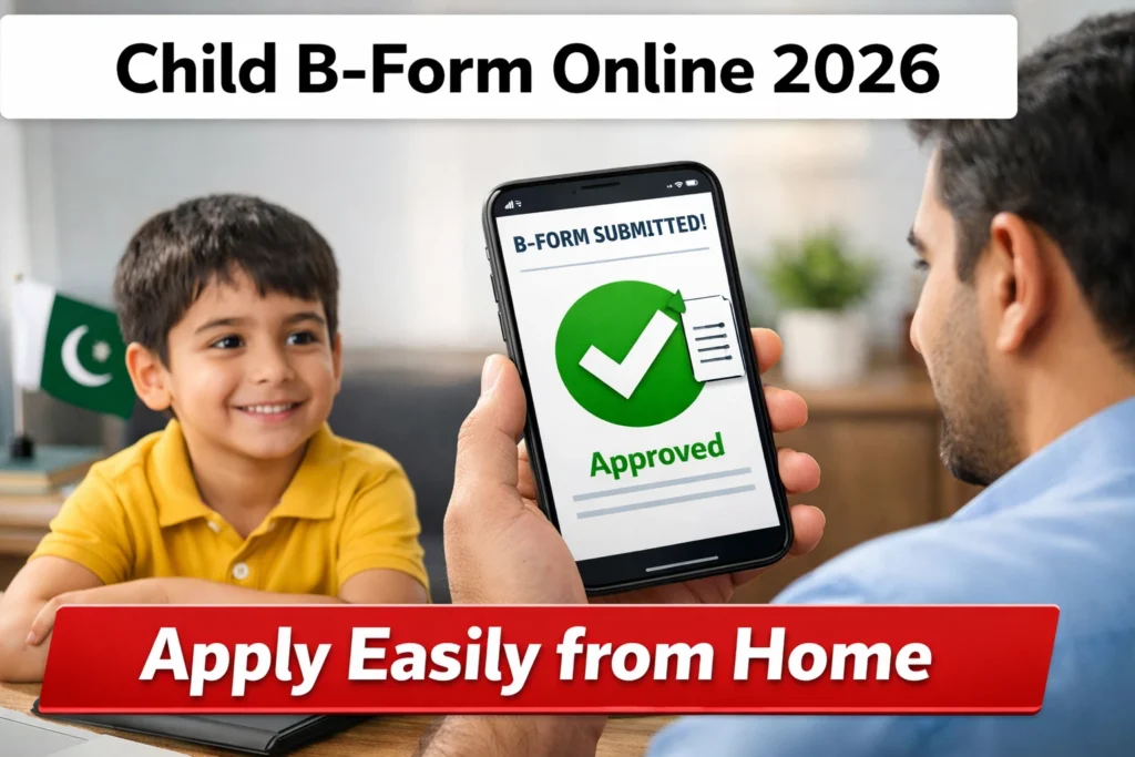 2026 Latest: Child B Form Online Pakistan – Complete Guide