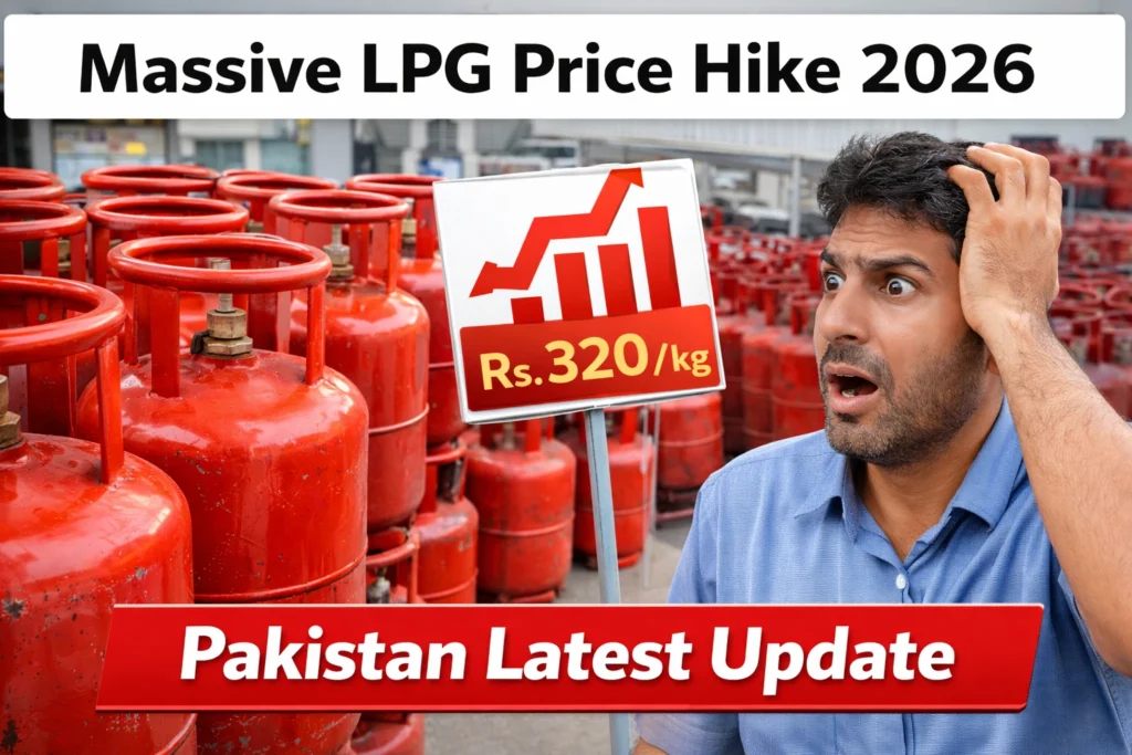 Massive LPG Price Hike in Pakistan 2026 – 35% Increase